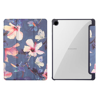 Samsung Tab A9 Plus - Bloemen - Smart Cover