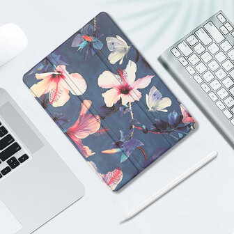 Samsung Tab A9 Plus - Bloemen - Smart Cover