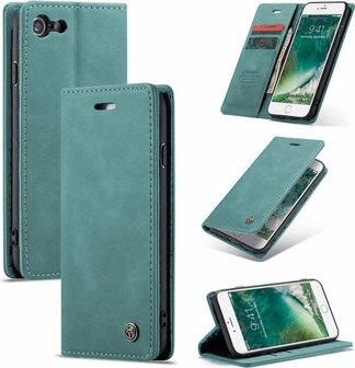iPhone SE 2020 Aqua Blue - Book Case
