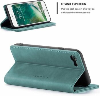 iPhone SE 2020 Aqua Blue - Book Case