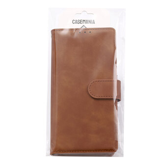 iPhone 16e - Suide Book Case - Bruin