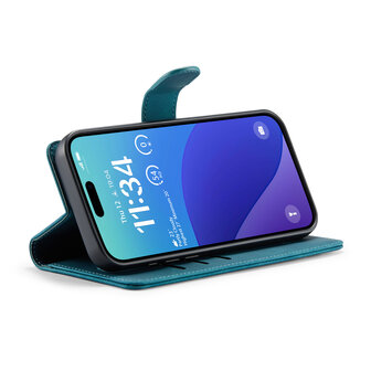 iPhone 16 Pro Max - Emerald Green - 2 in 1 Book Case