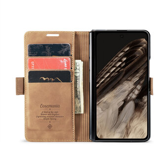 Pixel Fold - Sienna Brown - Book Case