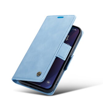 iPhone 15 Plus Sky Blue - MagSafe Book Case