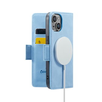 iPhone 15 Plus Sky Blue - MagSafe Book Case