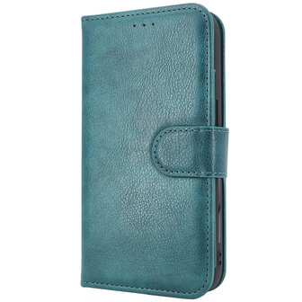 Samsung A55 - Groen - 2 in 1 HQ Book Case met Extra Vakken