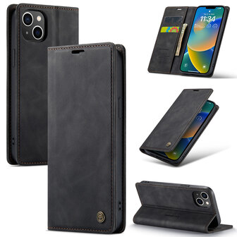 iPhone 15 Charcoal Gray - Book Case