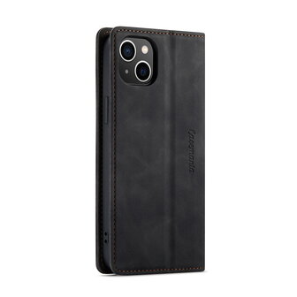 iPhone 15 Charcoal Gray - Book Case