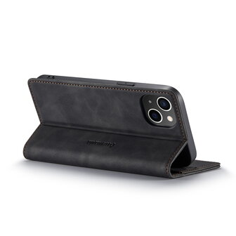 iPhone 15 Charcoal Gray - Book Case