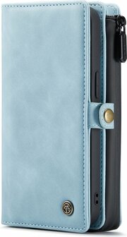 iPhone 13 Mini Aqua Blue - 2 in 1 Extra Vakken Book Case