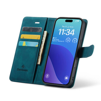 iPhone 16 Pro - Emerald Green - 2 in 1 Book Case