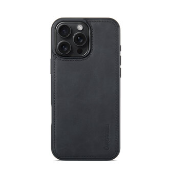 iPhone 16 Pro Max - Charcoal Gray - 2 in 1 Book Case