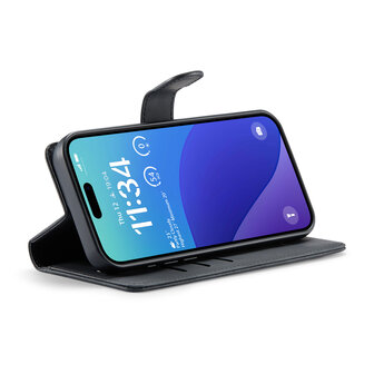 iPhone 16 Pro Max - Charcoal Gray - 2 in 1 Book Case