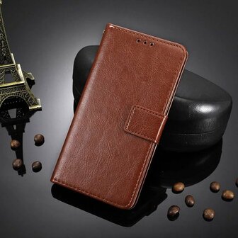iPhone 12 Mini - Book Case - Bruin