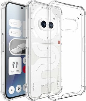 Nothing Phone 2a - Anti Shock &amp;amp; 2x Glas - Transparant