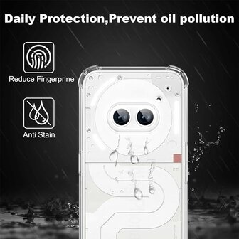 Nothing Phone 2a - Anti Shock &amp;amp; 2x Glas - Transparant