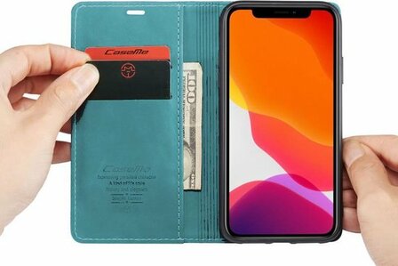 iPhone 11 Aqua Blue - Book Case