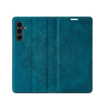 Samsung A14 Emerald Green - Mandala Book Case
