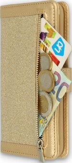 iPhone 11 Pro Max  Goud - Rits Book Case