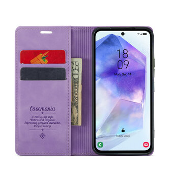 Samsung Galaxy A56 - Bright Lila - Book Case