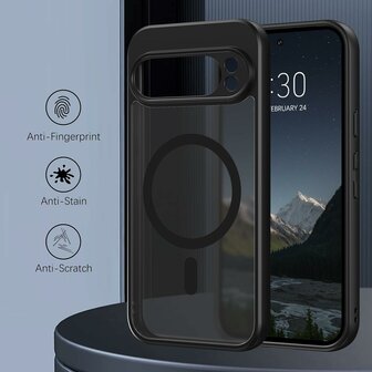Pixel 9 Pro - Zwart - Matte Armor - Geschikt voor MagSafe