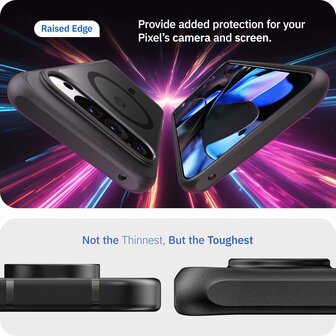 Pixel 9 Pro - Zwart - Matte Armor - Geschikt voor MagSafe