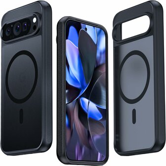 Pixel 9 Pro - Zwart - Matte Armor - Geschikt voor MagSafe
