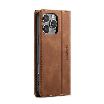iPhone 16 Pro Max - Sienna Brown - Book Case