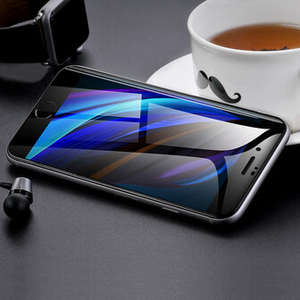Hoco - iPhone SE (2022-2020) - Full Glas - 5 Stuks