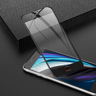 Hoco - iPhone SE (2022-2020) - Full Glas - 5 Stuks