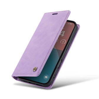 iPhone 16 Plus - Bright Lila - Book Case