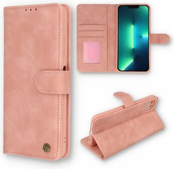 iPhone SE 2022 Pale Pink - HQ Book Case