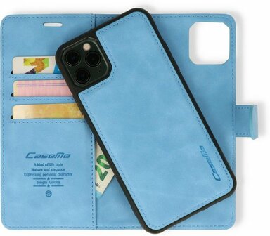 iPhone 11 Pro Sky Blue - 2 in 1 Book Case