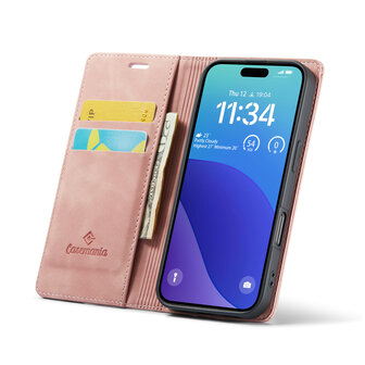 iPhone 16 Pro - Pale Pink - Book Case