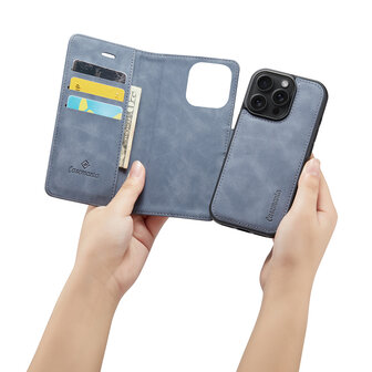 iPhone 16 Pro - Shadow Gray - 2 in 1 Book Case