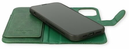 iPhone 11 Groen - 2 in 1 HQ Book Case met Extra Vakken