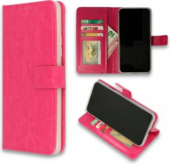 iPhone 11 Pro Max - Book Case - Roze