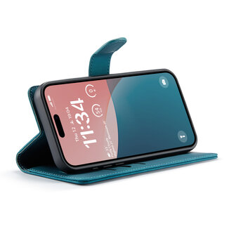 iPhone 16 Plus - Emerald Green - 2 in 1 Book Case