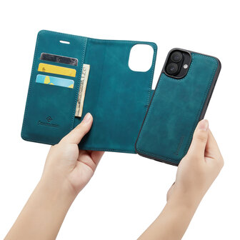iPhone 16 Plus - Emerald Green - 2 in 1 Book Case