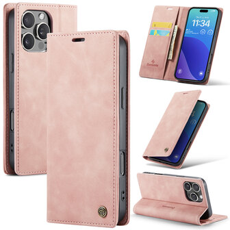 iPhone 16 Pro Max - Pale Pink - Book Case
