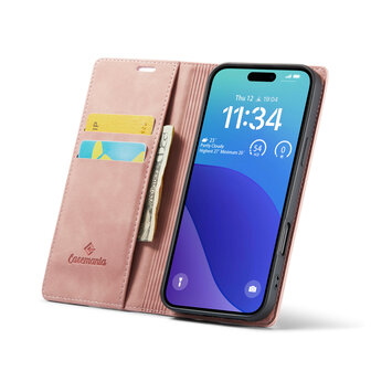 iPhone 16 Pro Max - Pale Pink - Book Case