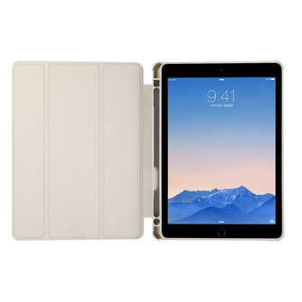 Samsung Tab A9 Plus - Marmer Groen - Smart Cover