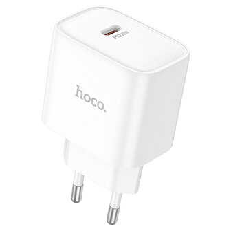 iPhone 16 Pro Max - 2m Type C &amp;amp; Stekker (DC71) - 25W - Wit