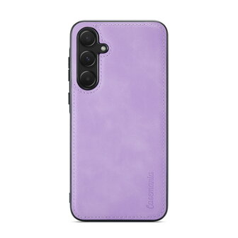 Samsung A55 - Bright Lila - 2 in 1 Book met Extra Vakken