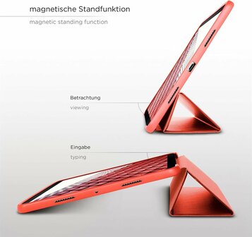 Samsung Tab A9 Plus - Rood - Smart Cover
