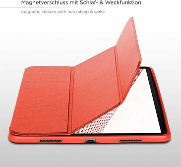 Samsung Tab A9 Plus - Rood - Smart Cover
