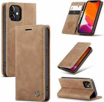 iPhone 12 Mini Sienna Brown - Book Case