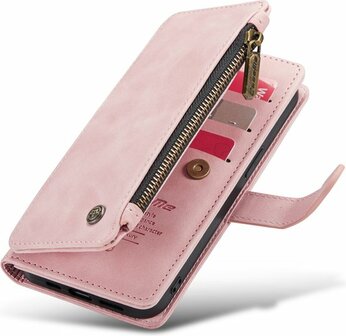 iPhone 13 Mini Pale Pink - Book Case met Rits