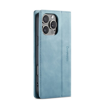 iPhone 16 Pro Max - Aqua Blue - Book Case