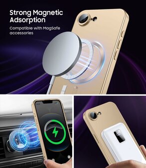 iPhone 16e - MagSafe Matte TPU - Goud